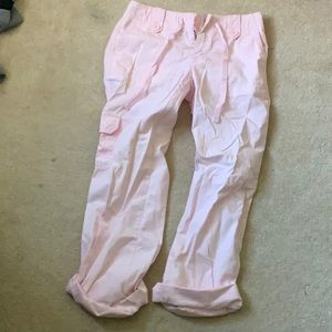 women’s Gap soft pink trousers